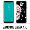 Custodia Samsung Galaxy J6 - Crane Flowers 2