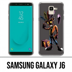Coque Samsung Galaxy J6 - Crash Bandicoot Masque