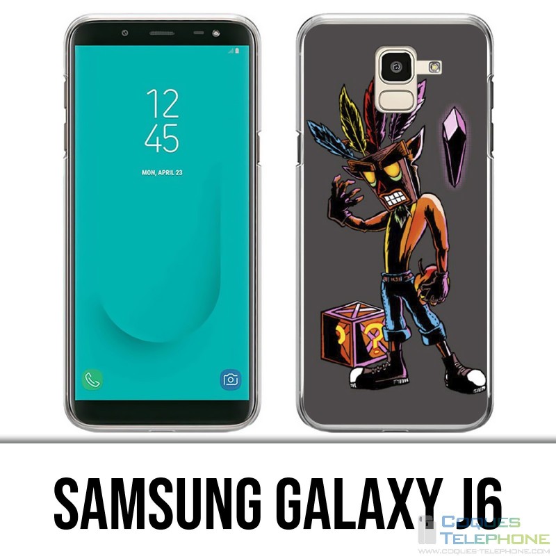 Samsung Galaxy J6 Case - Crash Bandicoot Mask