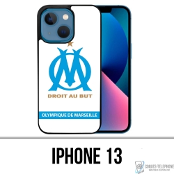 IPhone 13 Case - Om Marseille Logo White
