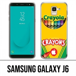 Coque Samsung Galaxy J6 - Crayola