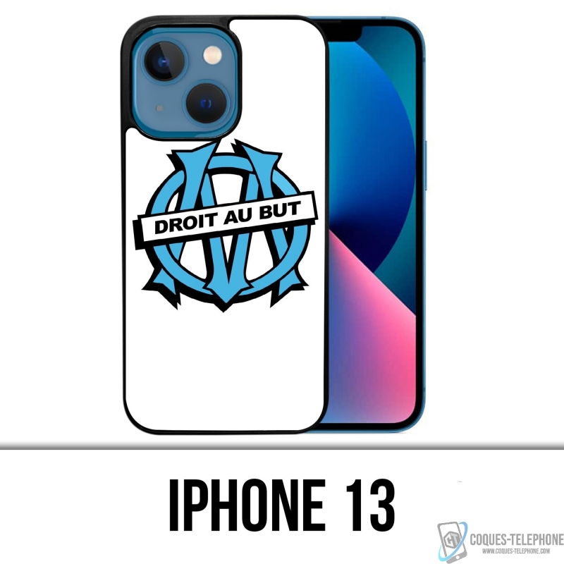 Funda para iPhone 13 - Logotipo Om Marseille Straight To The Goal