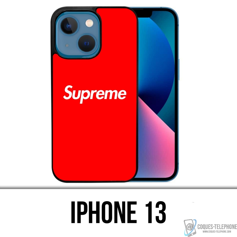 Custodia per iPhone 13 - Logo Supreme