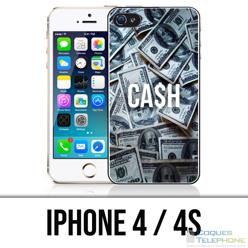 Coque iPhone 4 / 4S - Cash Dollars