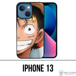 Coque iPhone 13 - Luffy One...