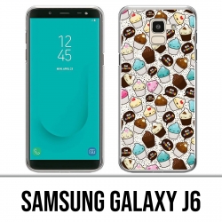 Samsung Galaxy J6 case - Kawaii Cupcake