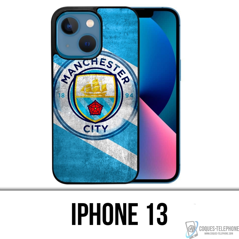IPhone 13 Case - Manchester Football Grunge