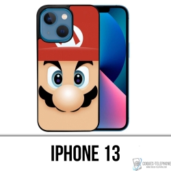 Coque iPhone 13 - Mario Face