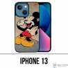 Coque iPhone 13 - Mickey Moustache