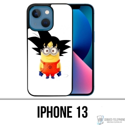 Coque iPhone 13 - Minion Goku