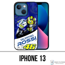 IPhone 13 Case - Motogp Rossi Cartoon Galaxy