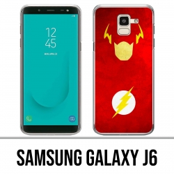 Custodia Samsung Galaxy J6 - Dc Comics Flash Art Design