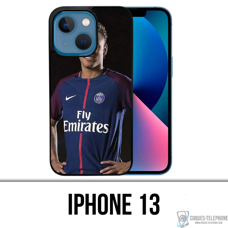 Coque iPhone 13 - Neymar Psg
