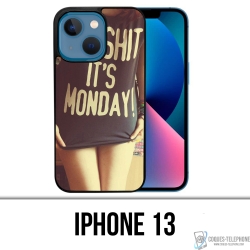 Coque iPhone 13 - Oh Shit Monday Girl