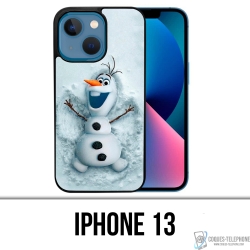 Coque iPhone 13 - Olaf Neige