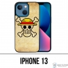 Coque iPhone 13 - One Piece Vintage Logo