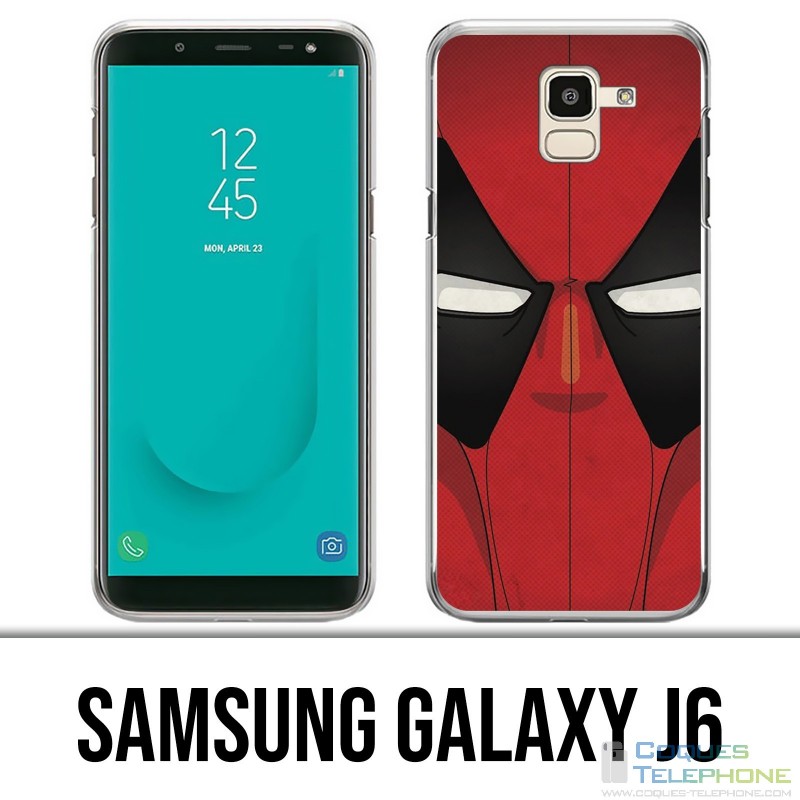 Samsung Galaxy J6 Hülle - Deadpool Mask