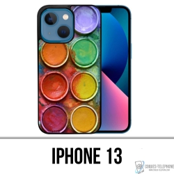 Coque iPhone 13 - Palette Peinture