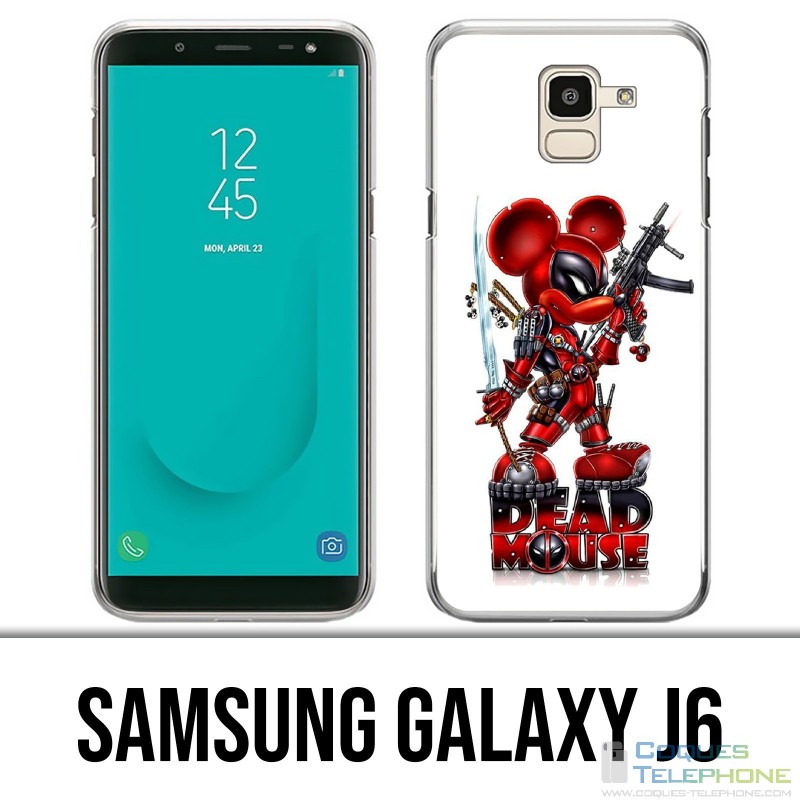 Samsung Galaxy J6 Hülle - Deadpool Mickey