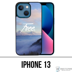 Coque iPhone 13 - Paysage Montagne Free