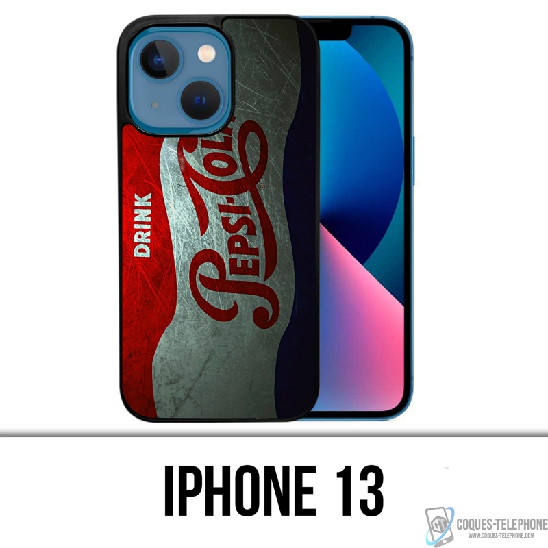 Funda para iPhone 13 - Vintage Pepsi