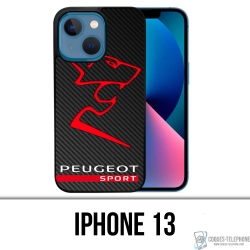 Cover iPhone 13 - Logo Peugeot Sport