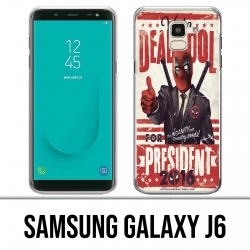 Coque Samsung Galaxy J6 - Deadpool Président