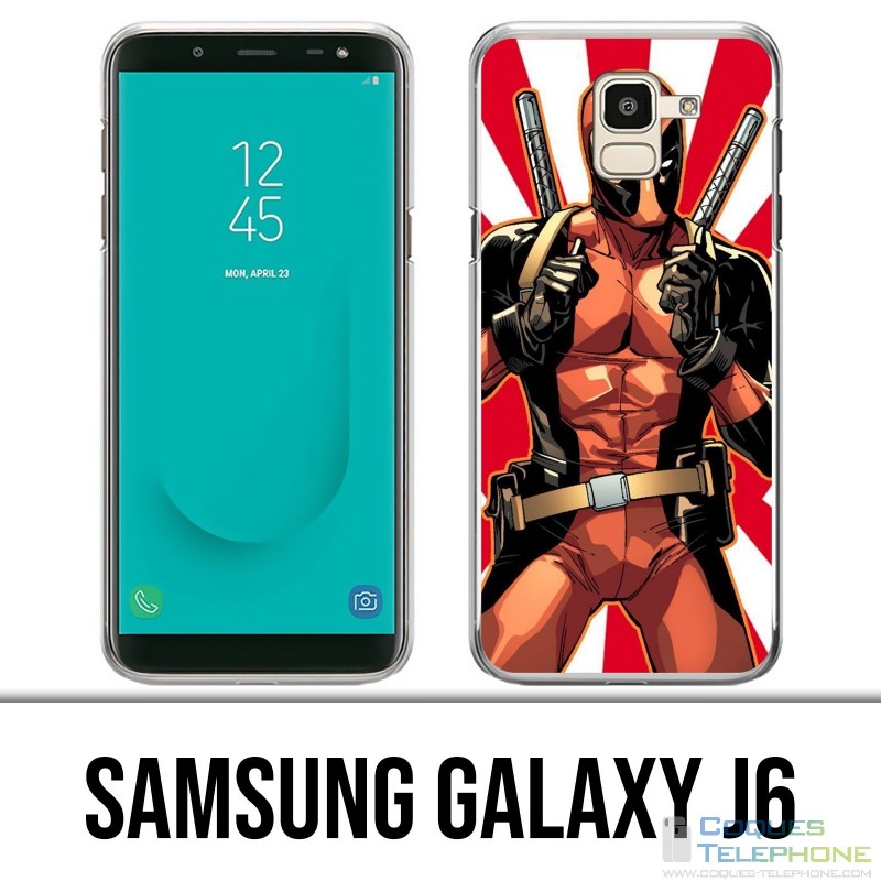 Carcasa Samsung Galaxy J6 - Deadpool Redsun