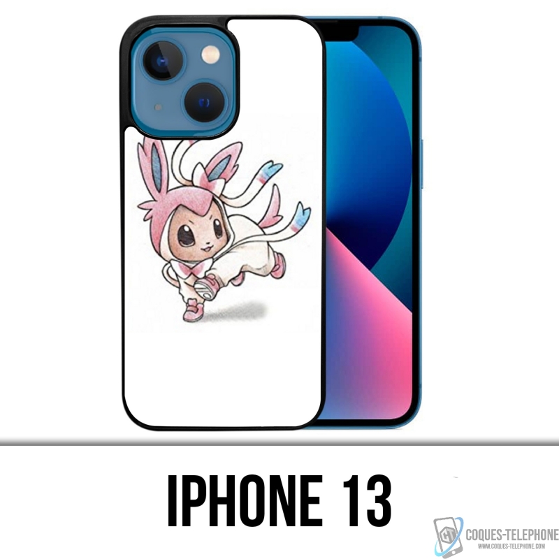 Coque iPhone 13 - Pokémon Bébé Nymphali