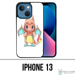 Coque iPhone 13 - Pokemon Bébé Salameche