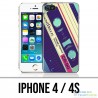 Coque iPhone 4 / 4S - Cassette Audio Sound Breeze