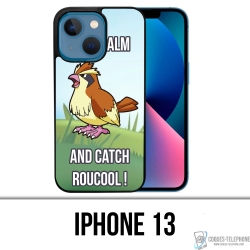 Coque iPhone 13 - Pokémon Go Catch Roucool