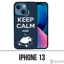 IPhone 13 Case - Pokémon Relaxo Keep Calm