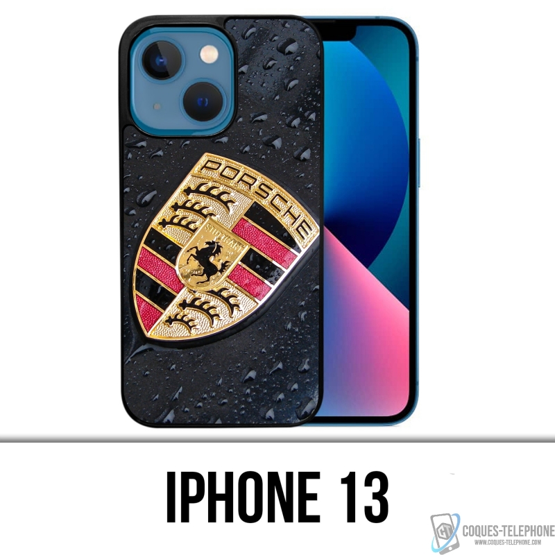 Funda para iPhone 13 - Porsche Rain
