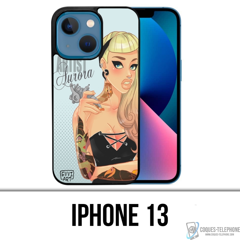 Custodia per iPhone 13 - Principessa Aurora Artista