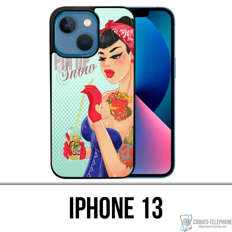 Custodia per iPhone 13 - Pinup Biancaneve Principessa Disney