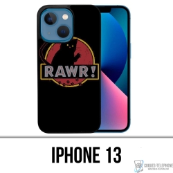 Carcasa para iPhone 13 - Rawr Jurassic Park