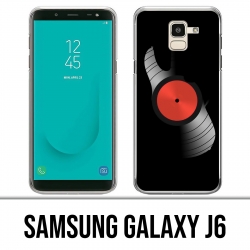 Samsung Galaxy J6 Hülle - Schallplatte