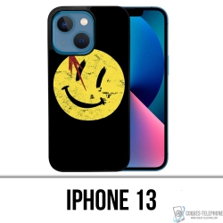 Coque iPhone 13 - Smiley Watchmen
