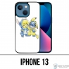 Cover iPhone 13 - Stitch Pikachu Baby