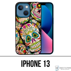 Coque iPhone 13 - Sugar Skull