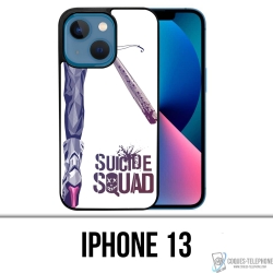 Funda para iPhone 13 - Suicide Squad Harley Quinn Leg
