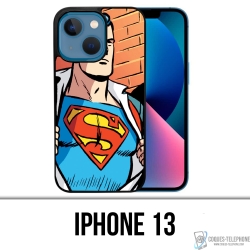 Coque iPhone 13 - Superman Comics