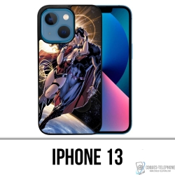 Funda para iPhone 13 - Superman Wonderwoman