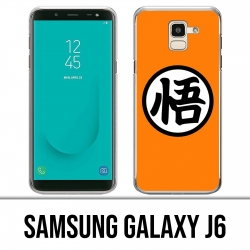 Carcasa Samsung Galaxy J6 - Logotipo de Dragon Ball Goku