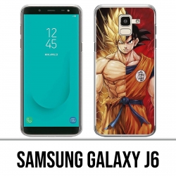 Coque Samsung Galaxy J6 - Dragon Ball Goku Super Saiyan