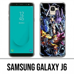 Samsung Galaxy J6 Hülle - Dragon Ball Goku gegen Beerus