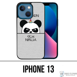 Coque iPhone 13 - Unicorn Ninja Panda Licorne