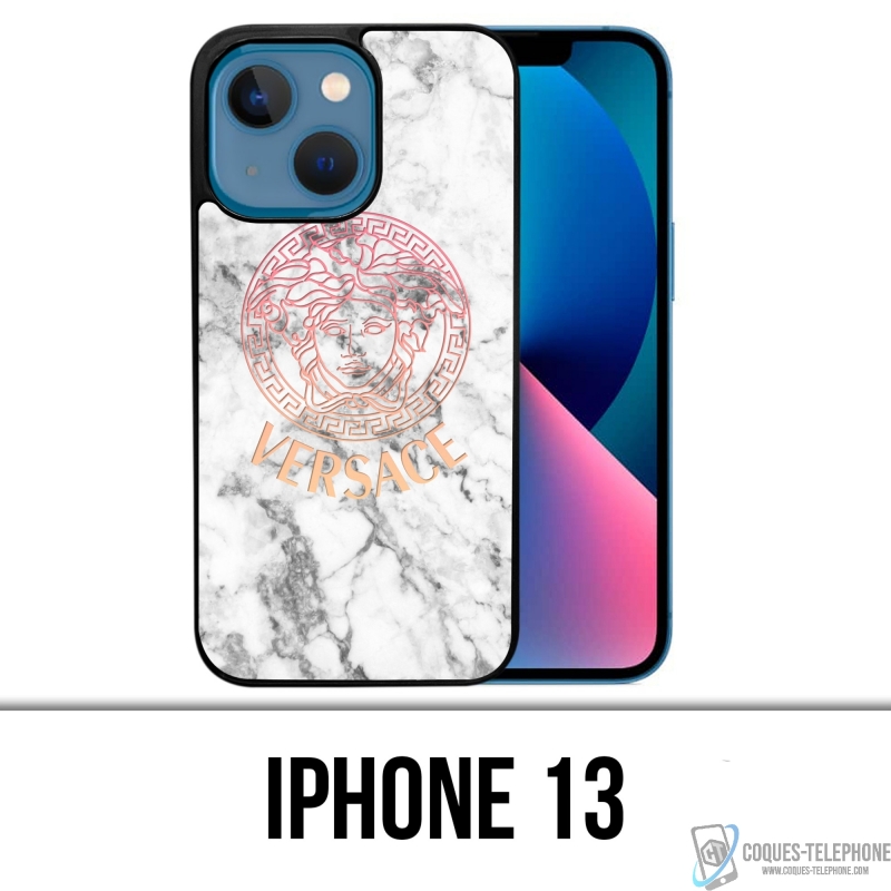 IPhone 13 Case - Versace White Marble