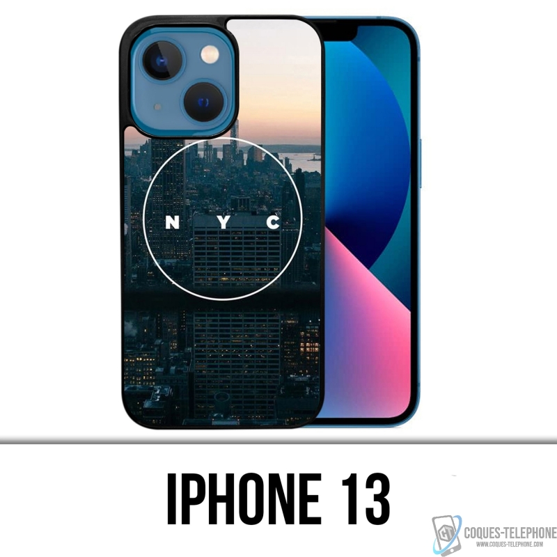 Coque iPhone 13 - Ville Nyc New Yock